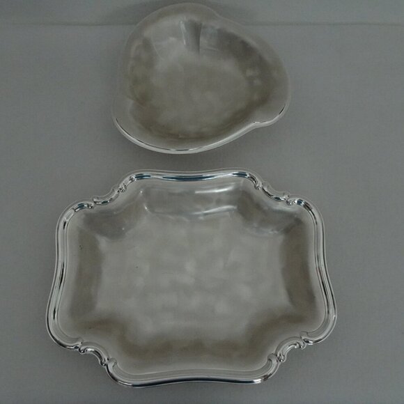Two Vintage WMF IKORA Silver Plate Tarnish Resistant Dish Bowls - Picture 1 of 16